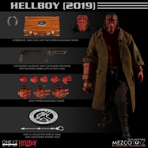 Mezco toyz hellboy - mezco, 1/12