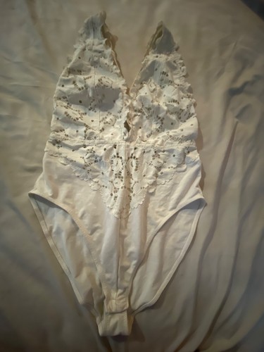 Tuta body bianca - bianca, aperta