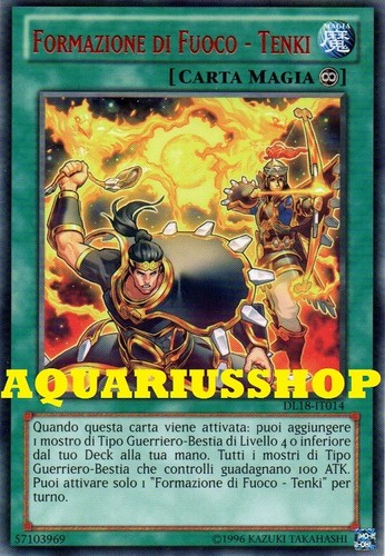 Formazione di fuoco - yu-gi-oh,