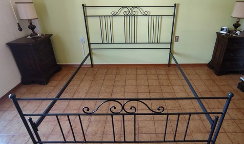 Letto ferro battuto - letto,