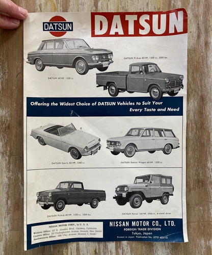 Vintage dealer advertising