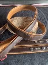 GUINZAGLIO IN PURO CUOIO In