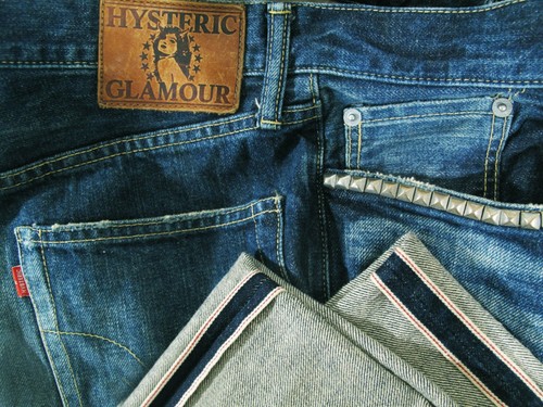 Jeans denim hot - hot, vintage
