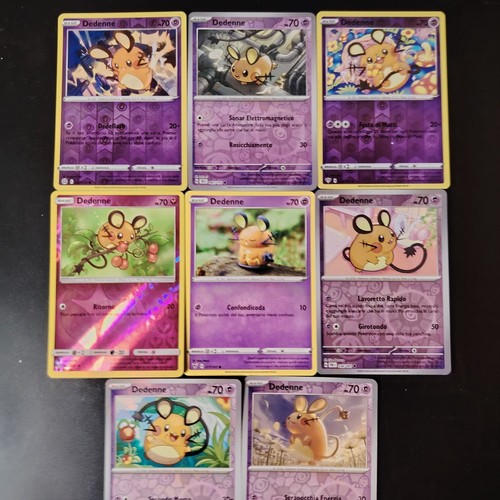 Pokemon lotto dedenne reverse - pokemon,