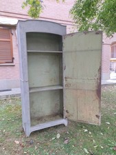 ANTICO ARMADIO IN FERRO EX OSPEDALE MILITARE EPOCA PRIMI '900 INDUSTRIALE