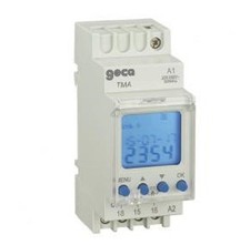 INTERRUTTORE ORARIO TIMER ASTRONOMICO DIGITALE 2 CANALI GECA 32152389