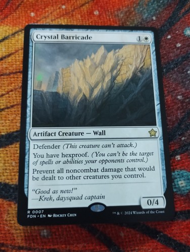 Crystal barricade - barricade,