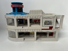 Micro Machines Super Auto World Garage Playset Vintage Retrò 1995 Non Completo