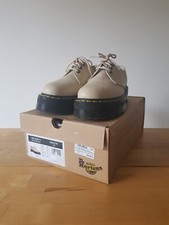 Scarpe in pelle Pisa, 1461 Quad II, colore beige pergamena - Dr. Martens - 40