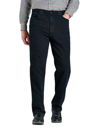 Jeans uomo denim vita - , elastica