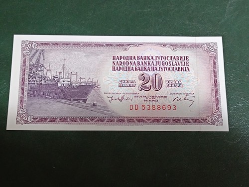 Banconota jugoslavia 20 - banconota,