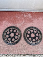 COPPIA DISCHI FRENO ANTERIORI SUZUKI GSXR GSX-R 1000 K1 2001 2002