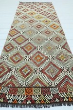 Tappeto vintage turco Kilim