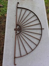 Antica Grata In Ferro Battuto Inferriata per Porta Dell 800