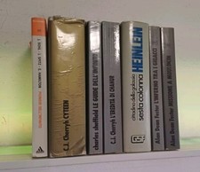 Lotto di 7 libri fantascienza