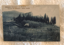 cartolina - CHITIGNANO , AREZZO - antico castello - viaggiata