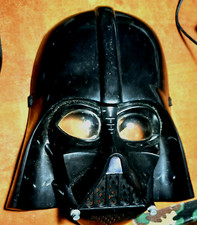 Maschera Darth Vader Vintage Originale Star Wars Rubie's Anni 2000 Cosplay 22x26