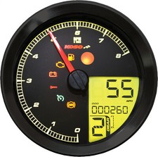 KOSO Speedo / Tach Blk Bezel