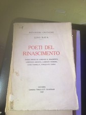 RAYA POETI DEL RINASCIMENTO