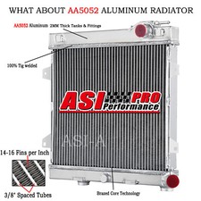2 Row Radiator For 1985-91 BMW