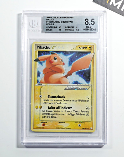 Pokemon bgs pikachu - 8.5,