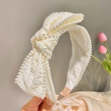 Cerchietto Bianco Con Grande