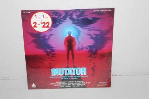Sealed mutator laserdisc - sealed, ld