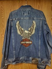 Giacca jeans uomo harley - giacca,