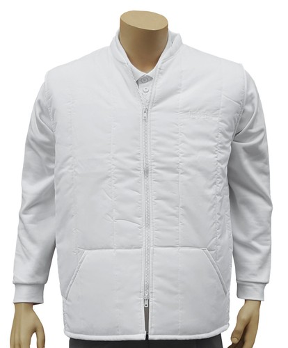 Bodywarmer pile con collo - pile,
