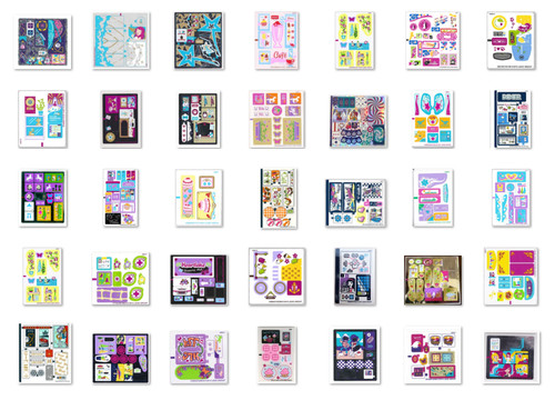 Lego friends fogli - lego, adesivi