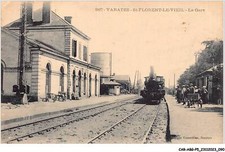 CAR-ABGP5-0495-44 - Varades - st-Florent-le-Vecchio - La Gare - Treno