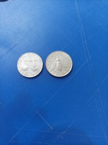Monete 2 lire del - da, 1