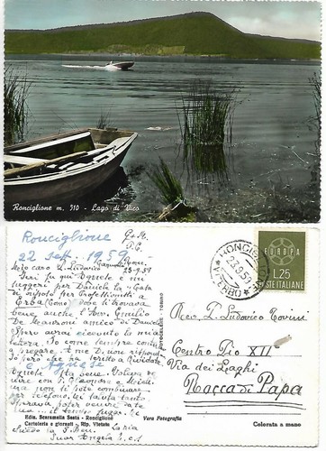Cartolina ronciglione - (vt),