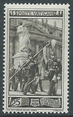 1950 vaticano guardia palatina - 1950,