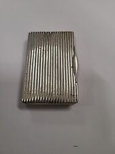 Portatabacco/Portasigarette in Argento 800 Vintage 