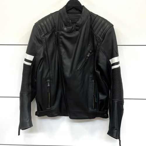 Giacca pelle moto bmw - di,