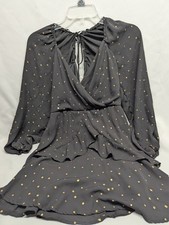 Mi Ami Whimsy goth dark fairy babydoll abiti taglia small/medium nero