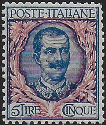 1901 italia iii lire 5 - lire,
