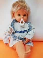 CICCIOBELLO BAMBOLA MIGLIORATI CON CIUCCIO ABITO E BAVAGLINO