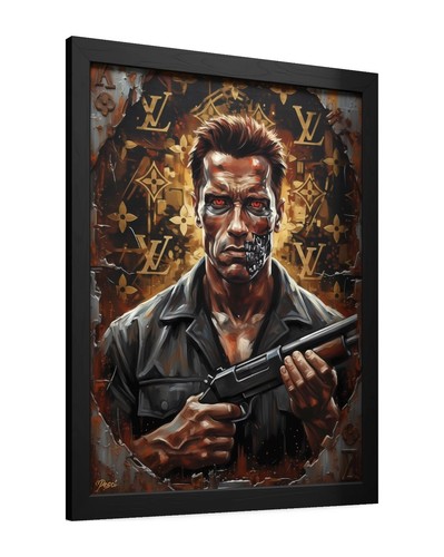 Quadro tela terminator - quadro,