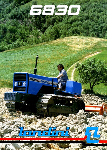 Landini trattore cingolato - landini,
