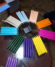 5 CANDELE CERA qualità