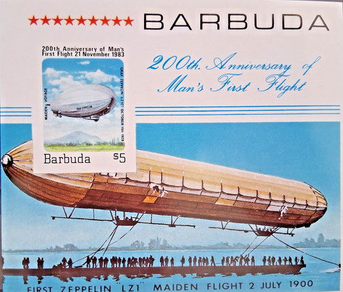 Zeppelin blocco di - -,