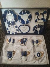 ORIGINAL THE GOLDEN BLU COLLECTION DUCA DI BAVARIA porcellana Bavaria miniature.