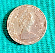 Moneta RARA da “ONE POUND” del Regno di Elizabeth II,  1983