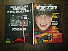 FOTOGRAFARE N.6 GIUGNO 1980 CARTIER BRESSON FUJICA AX-3 RICOH KR-5 R745