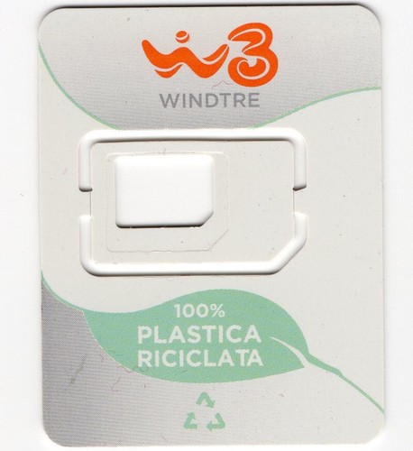 Tessera scheda carta gsm - tessera, senza
