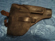 FONDINA IN CUOIO PER PISTOLA POLIZIA CARABINIERI