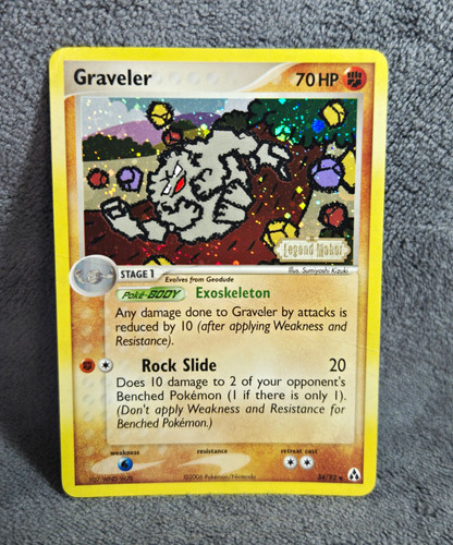 Pokemon tcg graveler - tcg, legend