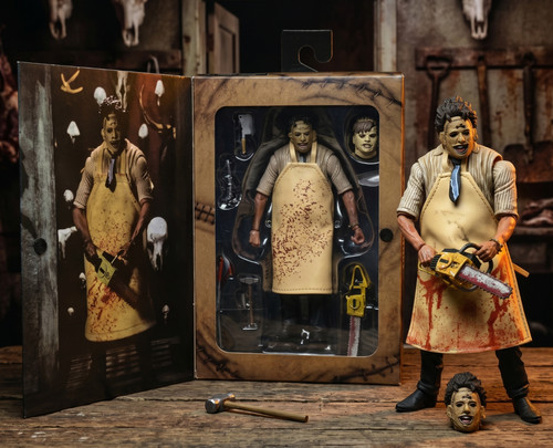 Neca leatherface action figure - leatherface,